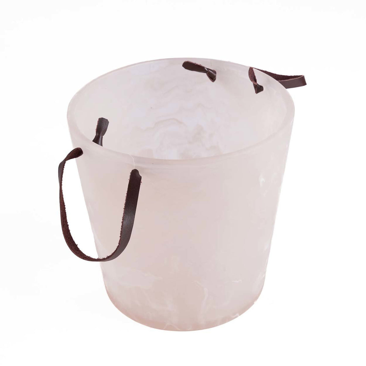 The Resin Ice Bucket Pink, balta