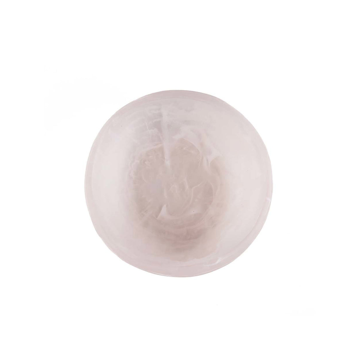 The Resin Organic Bowl Pink S, balta
