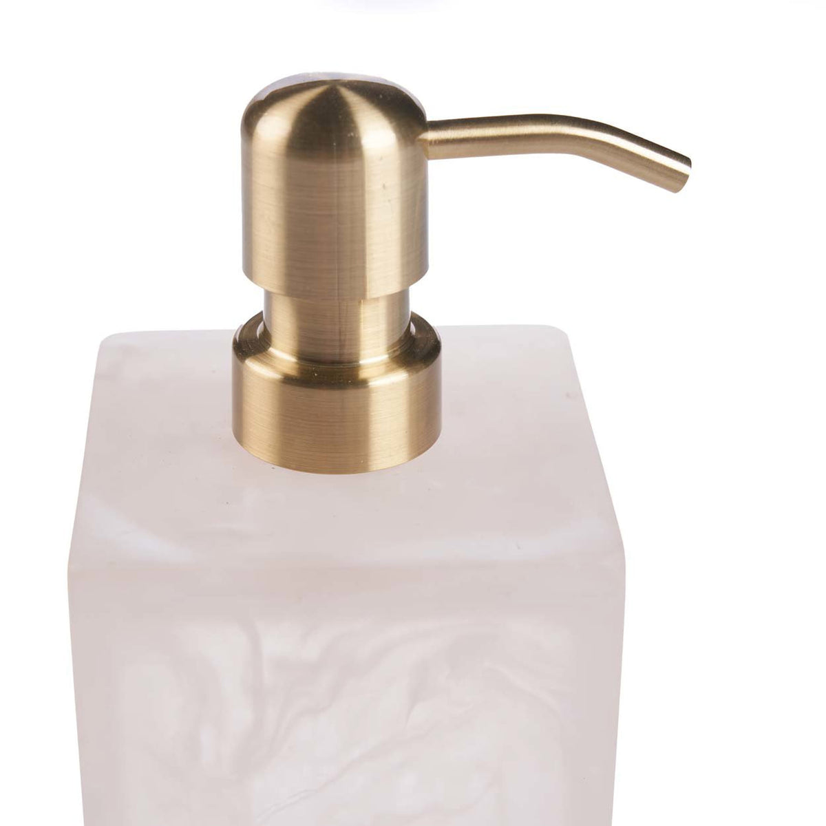 The Resin Soap Dispenser Pink, balta