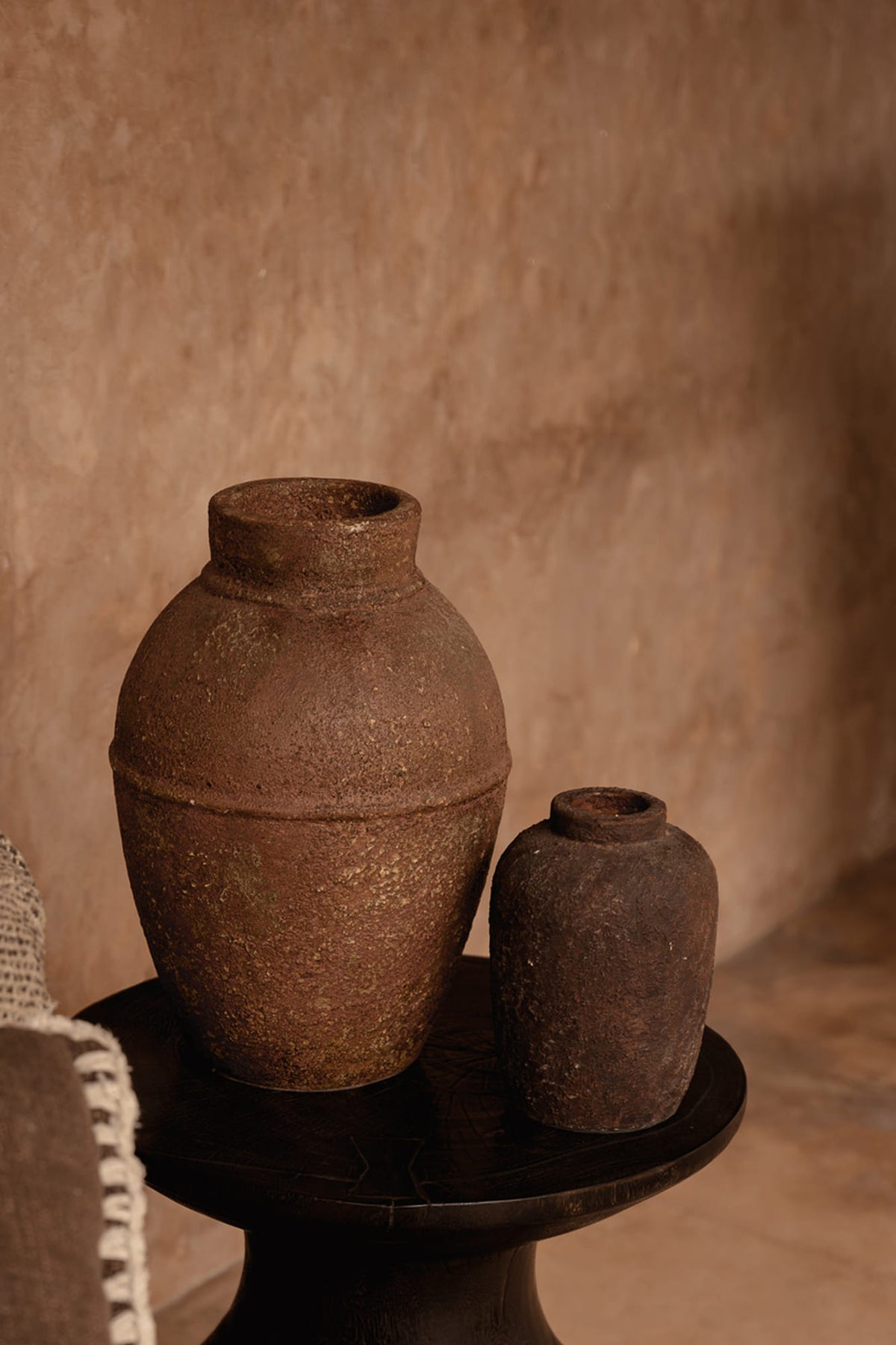 The Amphora Rustica L vaza, molio spalvos