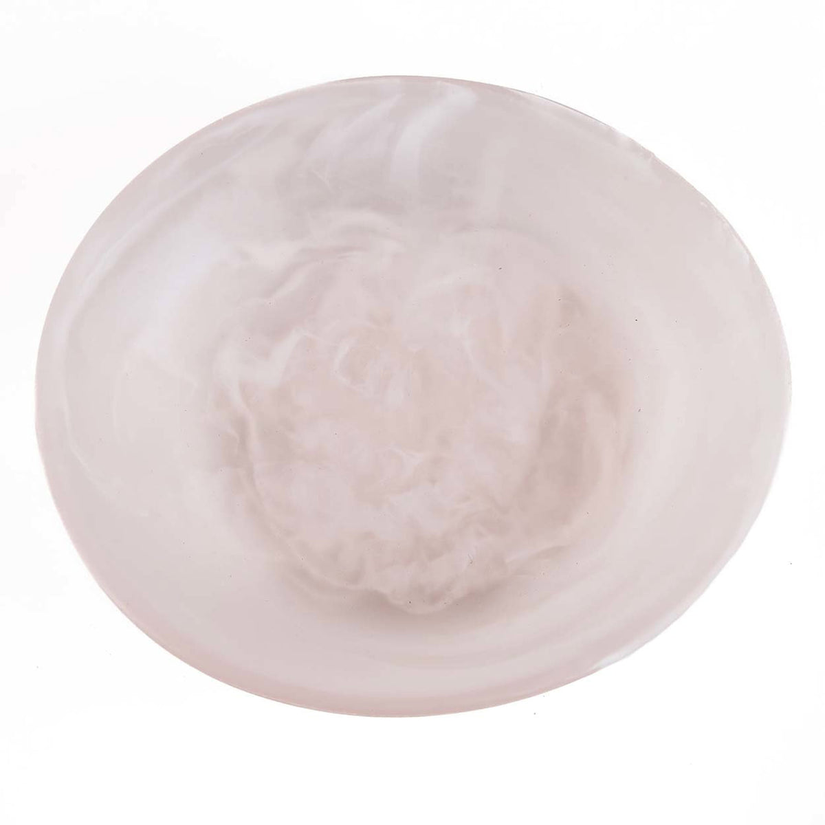 The Resin Organic Bowl Pink M, balta