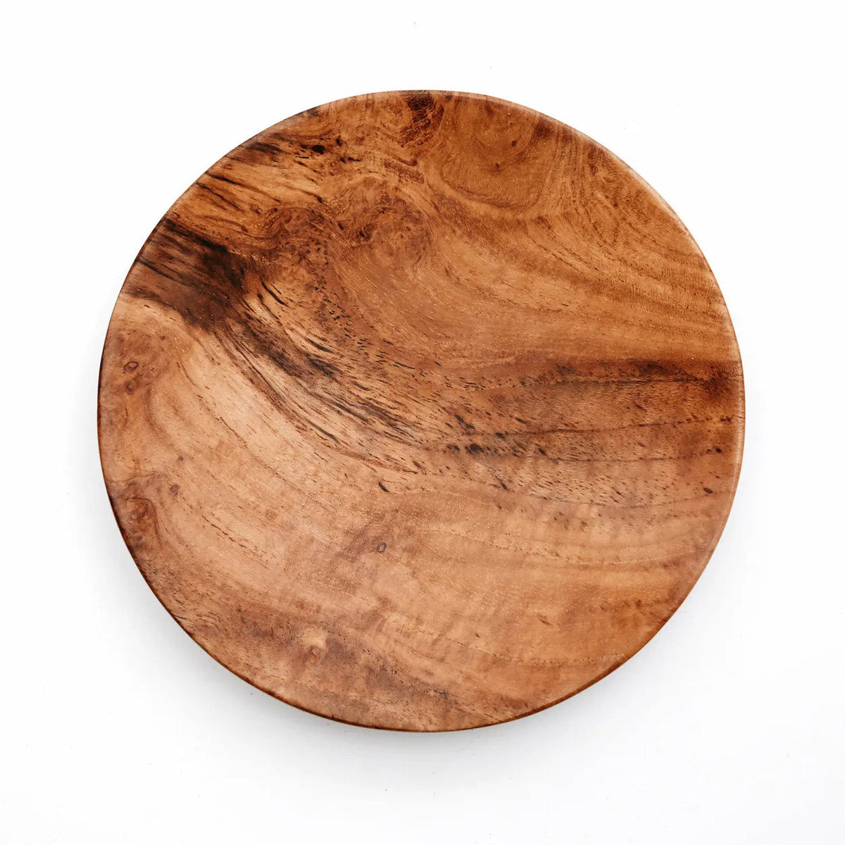 The Teak Root Round Plate L