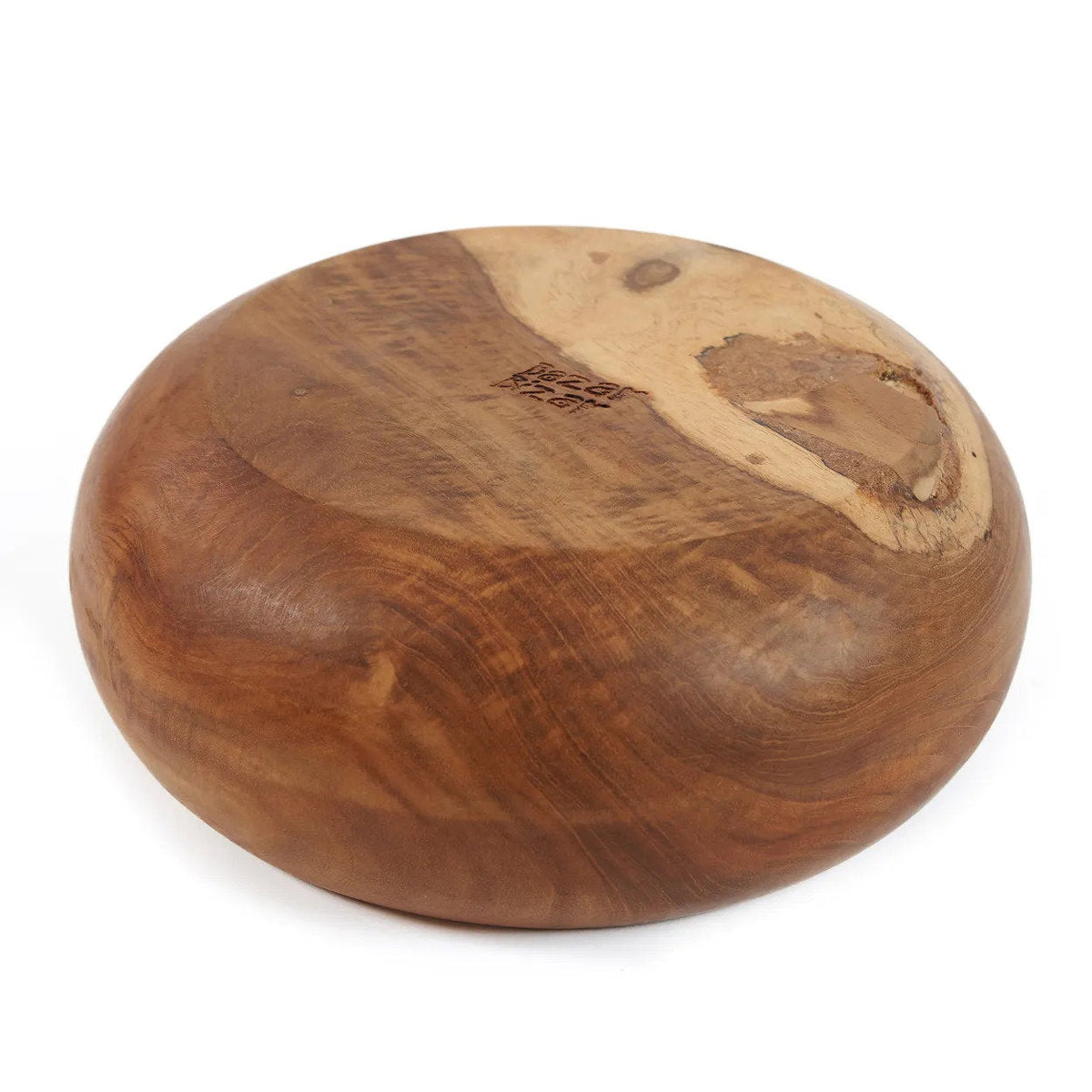 Teak Root vaisių dubuo, natūralaus tikmedžio