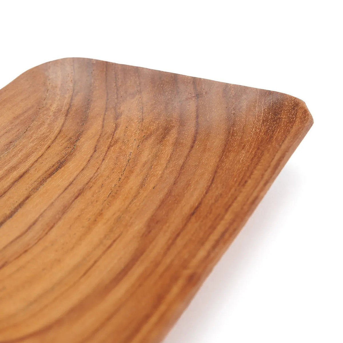 Teak Root stačiakampis serviravimo indas, natūralaus tikmedžio