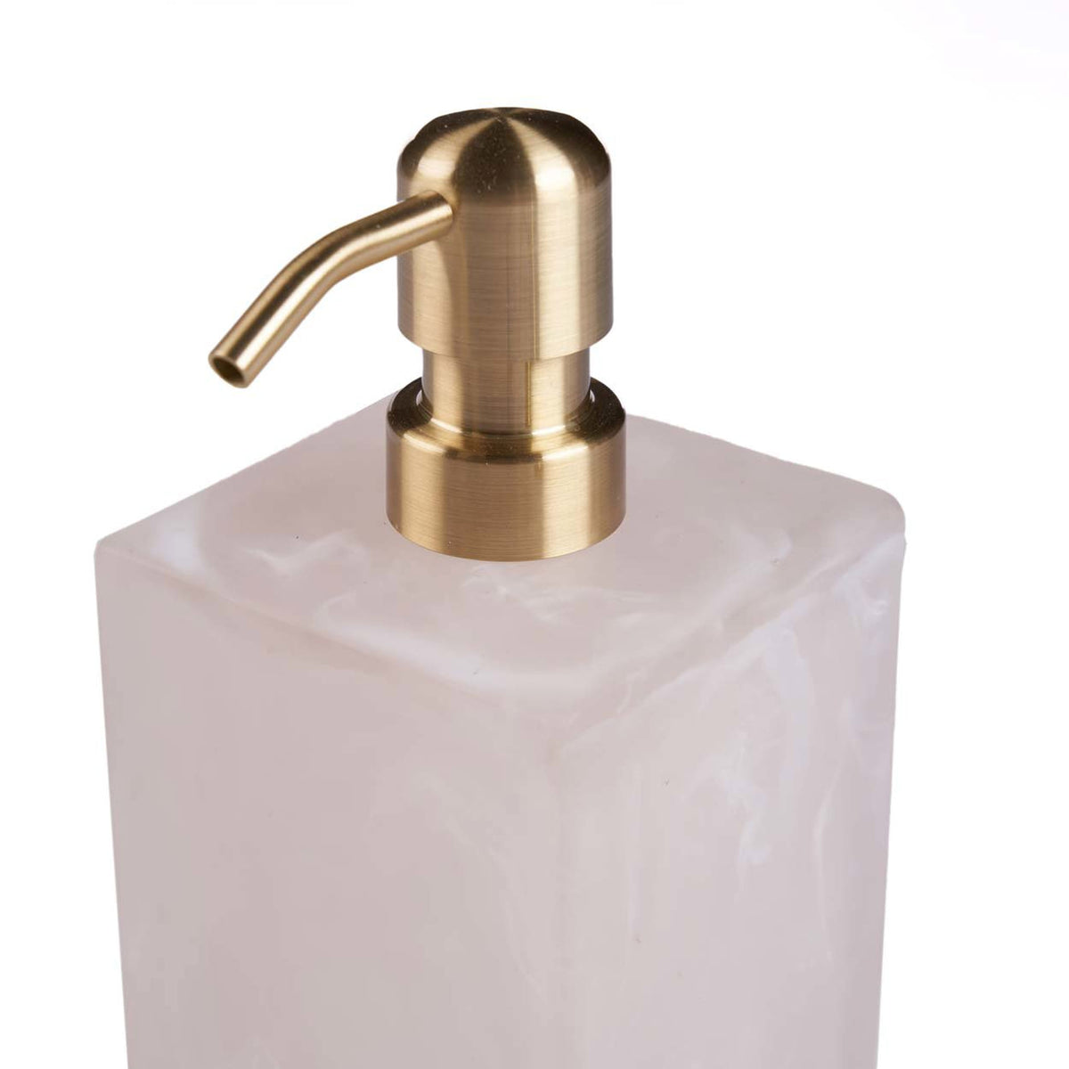 The Resin Soap Dispenser Pink, balta