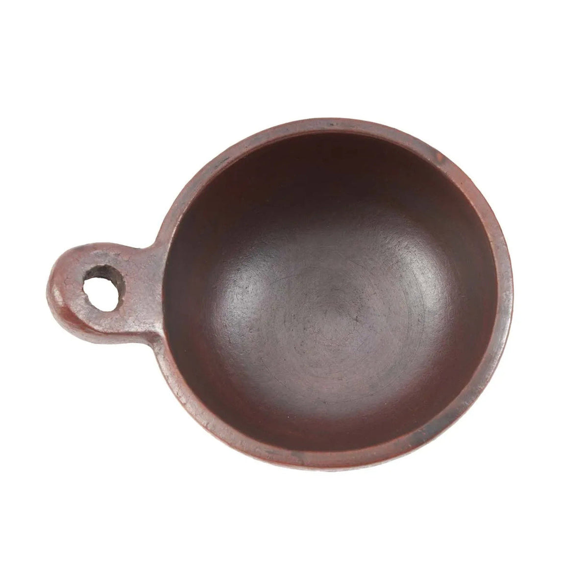 The Ethnic Bowl with Handle Terracotta M