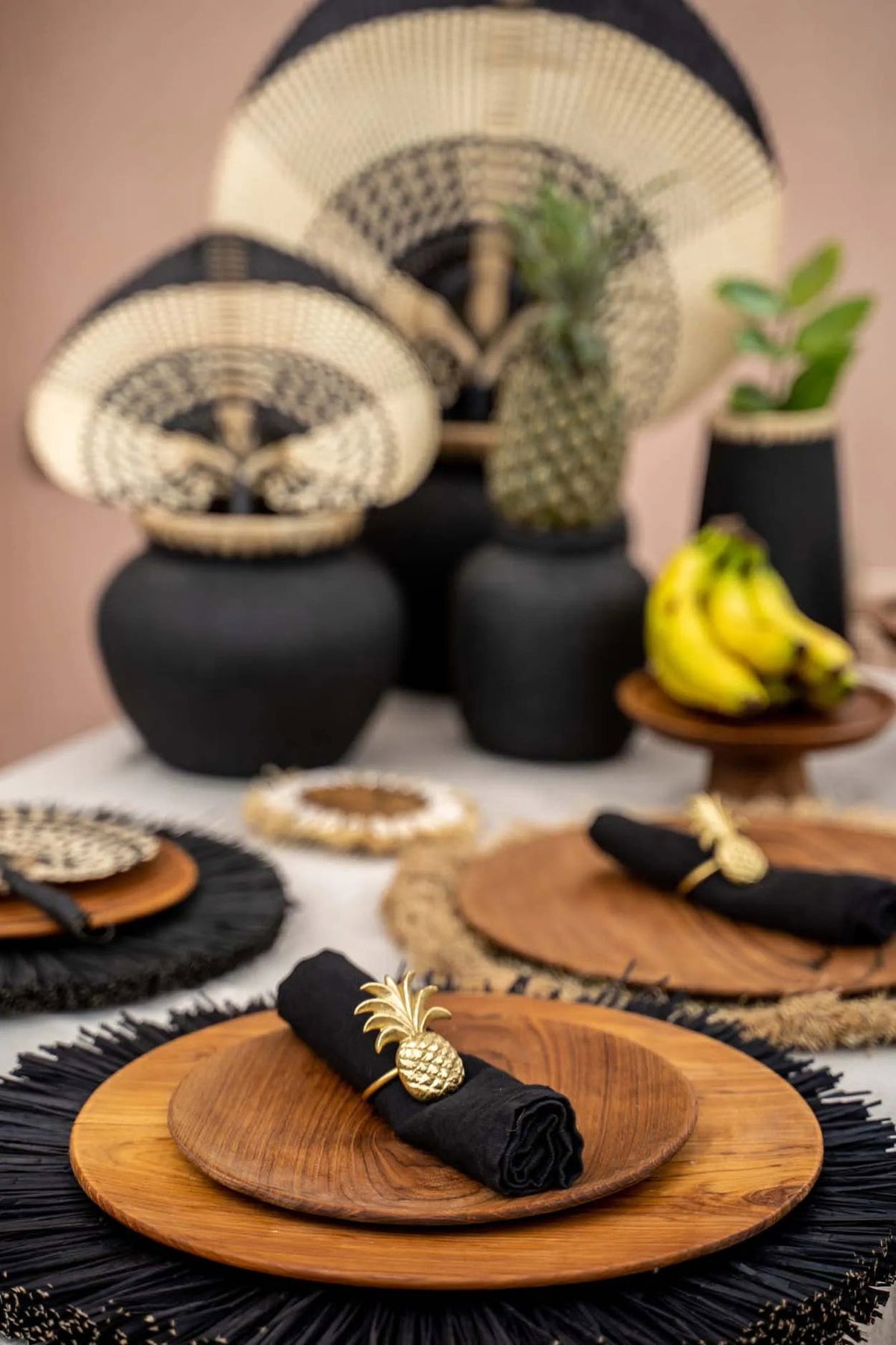 The Teak Root Round Plate XL