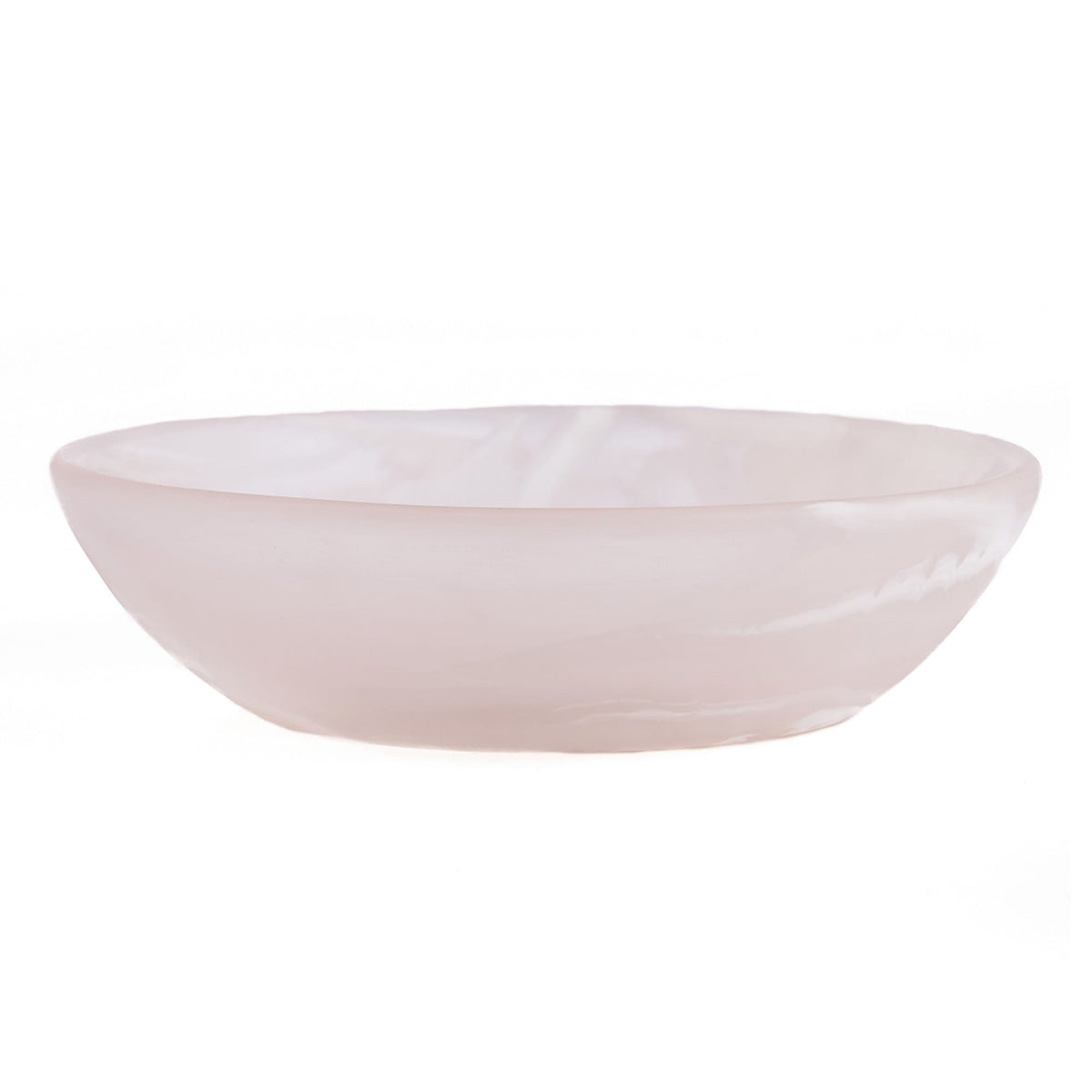 The Resin Organic Bowl Pink M, balta