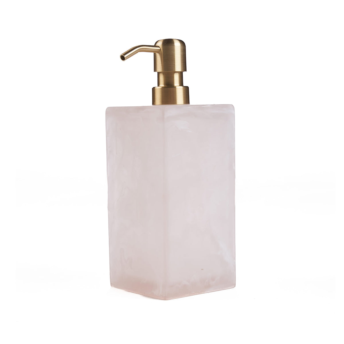 The Resin Soap Dispenser Pink, balta