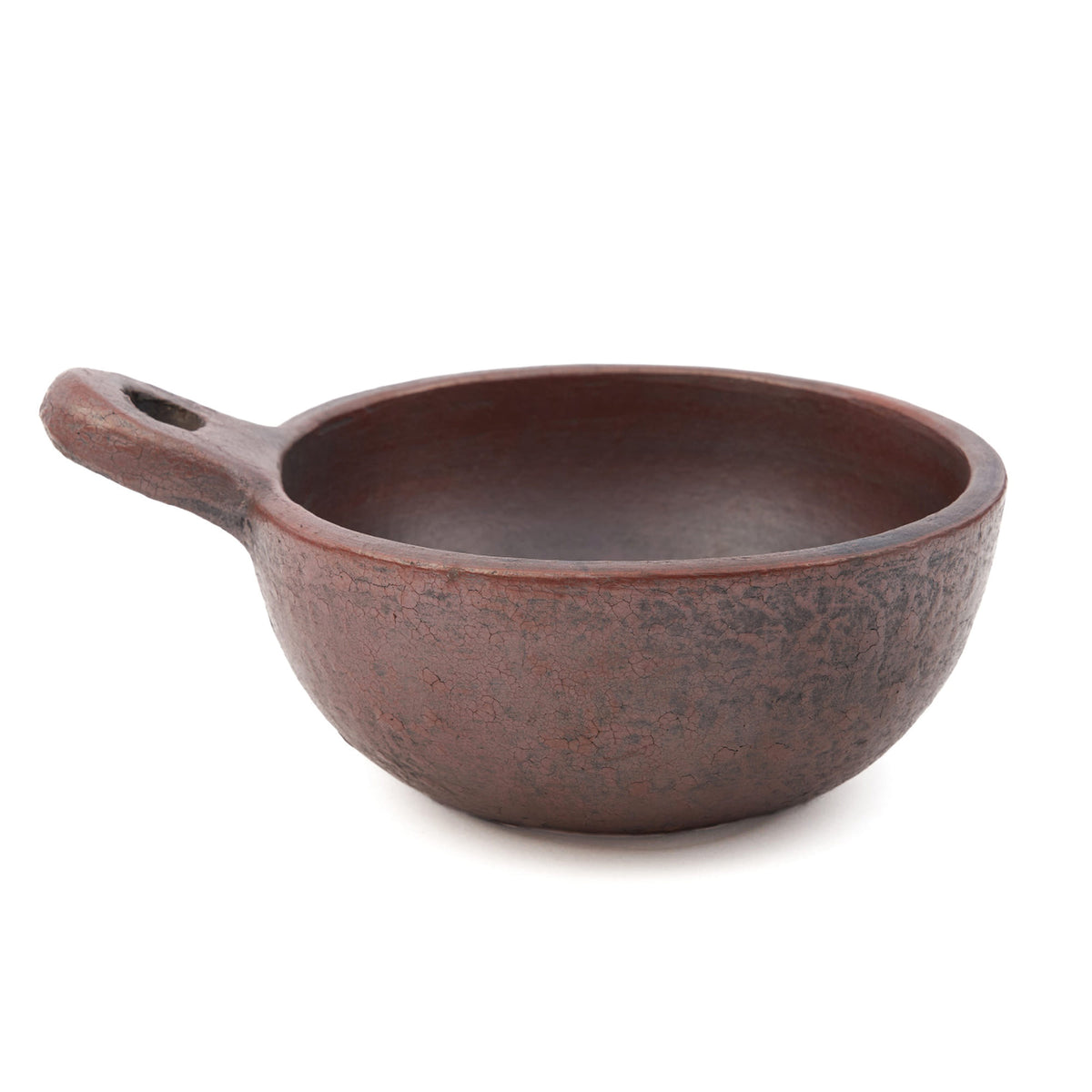 The Ethnic Bowl with Handle Terracotta M