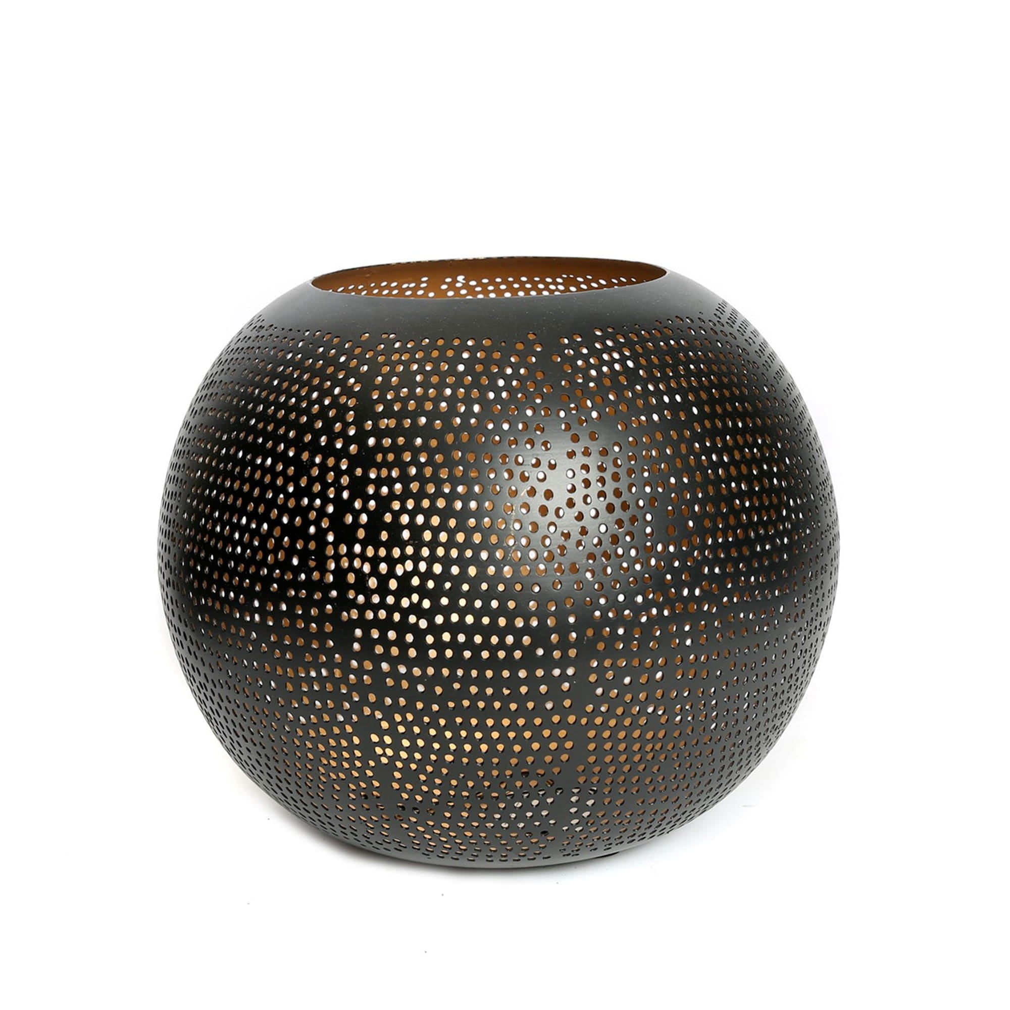 The Pierced Ball Gold L, juoda