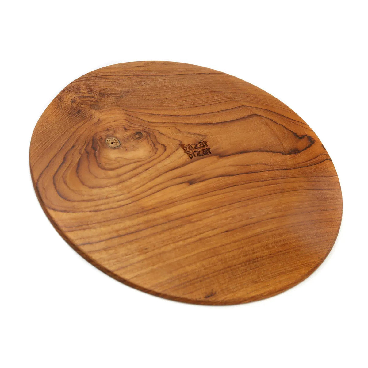 The Teak Root Round Plate XL