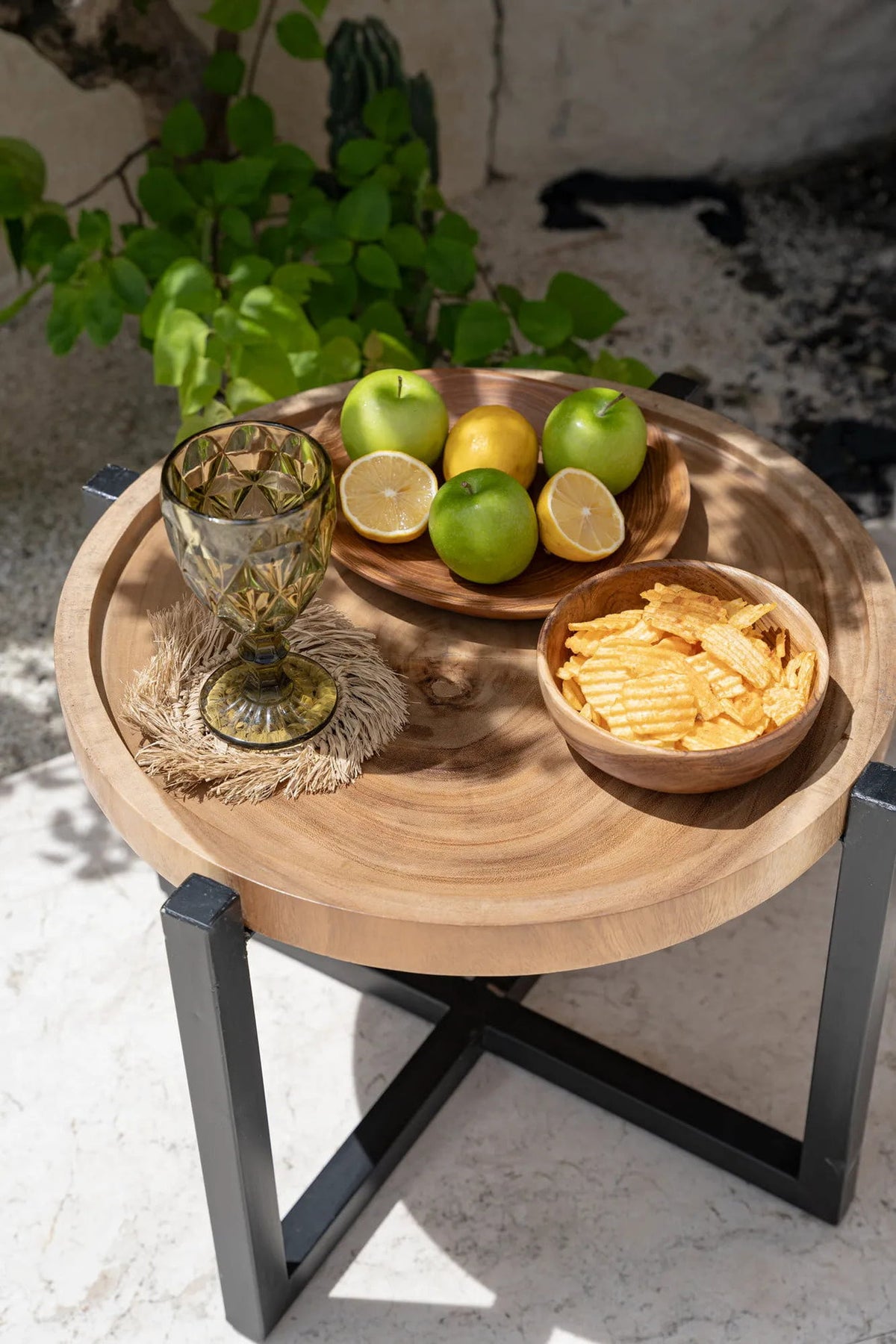 The Teak Root Snack Bowl M