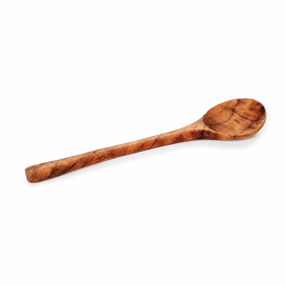 Teak Root šaukštas S, natūralaus tikmedžio